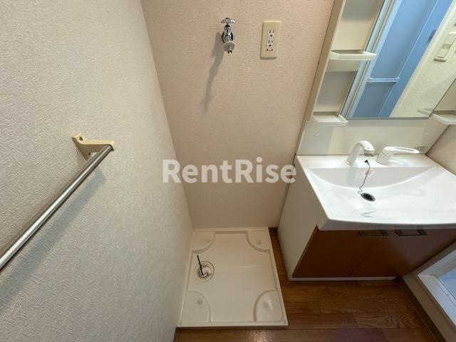 プランドールテラの洗面所|洗濯機置場