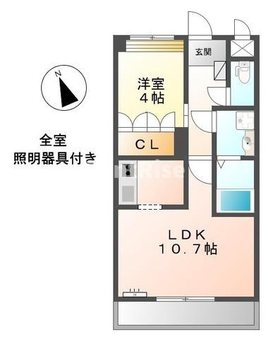 プランドールテラの間取り|間取図
