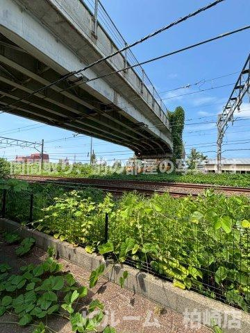 柏崎市宝町のアパートの周辺