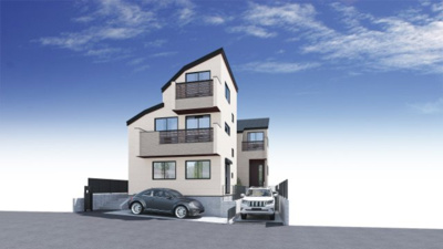 【外観】 | 【仲介手数料３００万円が無料！！】■デザイナーズハウス■7項目で最高評価 | 【お得な諸費用サービスキャンペーン中！！】
■詳細は「物件概要」の「諸費用」欄をご確認下さい！
■外観パースです。
■性能評価７項目で最高等級取得
■３５年保証
■省エネラベル取得