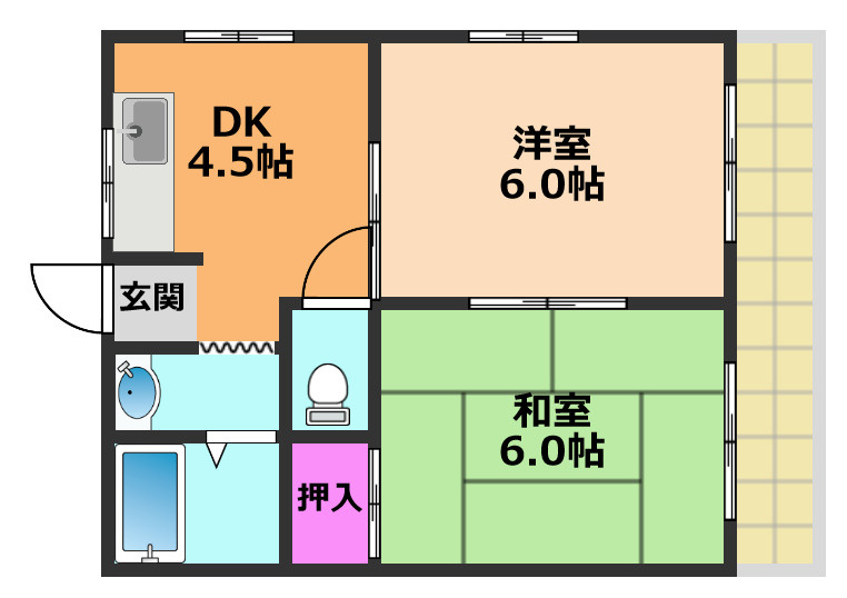 ピュアハイツの間取り