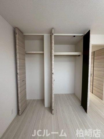 柏崎市豊町のアパートの収納