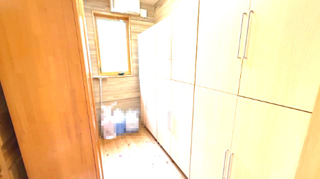 中古住宅　裾野市十里木別荘（nattoku住宅施工）の収納