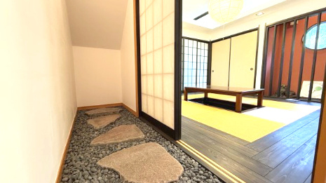 中古住宅　裾野市十里木別荘（nattoku住宅施工）の和室