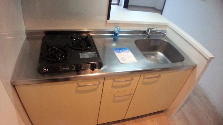 イーハトーブ櫛原のキッチン|コンパクトなキッチンで掃除もラクラク