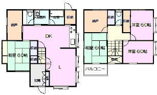 高崎市新保町　【南西角地】中古住宅