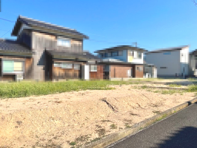 敦賀市市野々町一丁目60坪売地（北区画）の外観