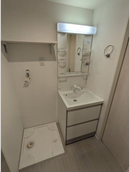 ハーモニーテラス十番Ⅳの独立洗面台|独立洗面台です