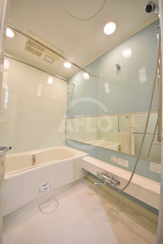 シティタワー堀江　堀江小学校区の浴室|シティタワー堀江 追炊き機能付きバス