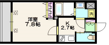 Belle cascade Akabaneの間取り