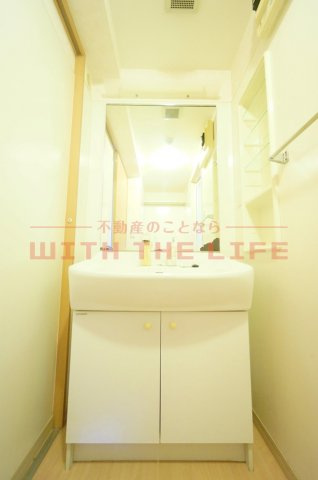 プレリュード【キャッシュバック対象物件】の独立洗面台|独立洗面台で身支度をすべて済ませてしまいましょう