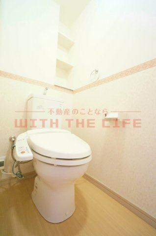 プレリュード【キャッシュバック対象物件】のトイレ|トイレもきれいです