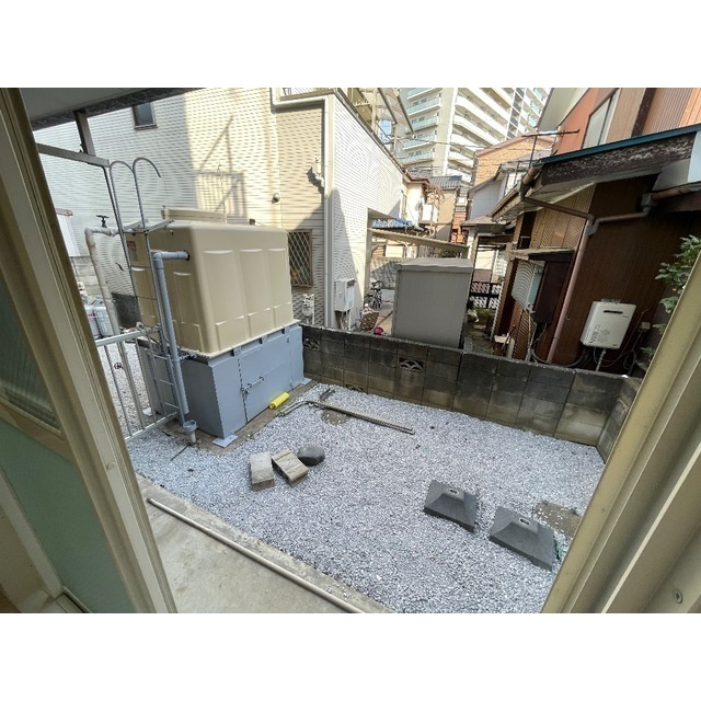 マルスハイツ大原のバルコニー