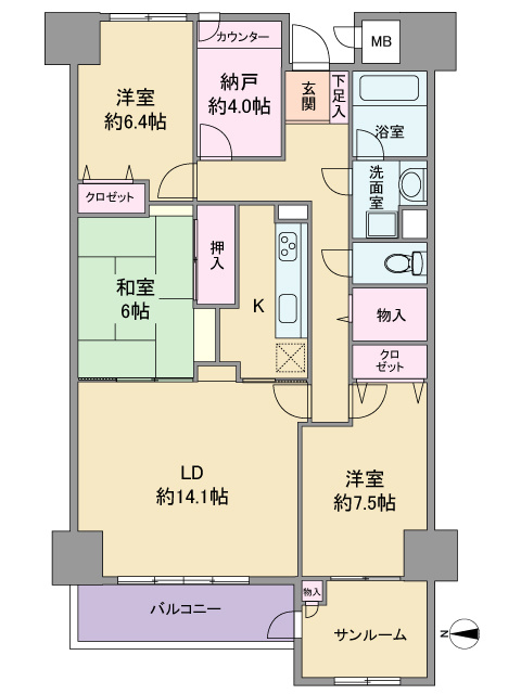 錦ヶ丘セントラルハイツ