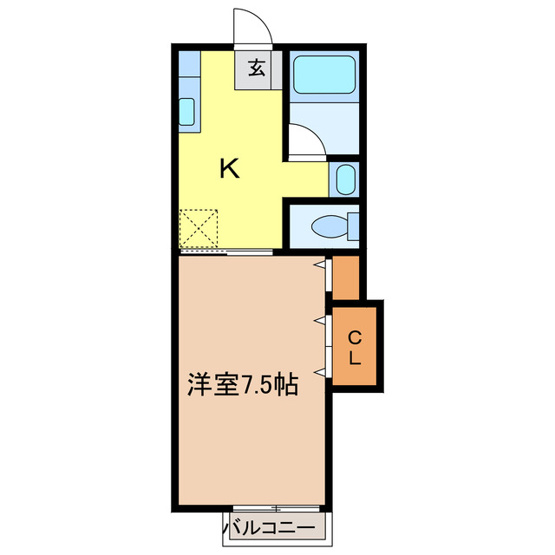 【間取り】 | 台新田ハイツ