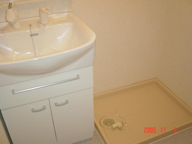 エスポワール参番館の独立洗面台