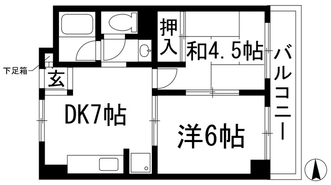 【間取り】 | 高木マンション