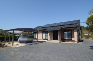 【外観】 | いすみ市新田野　中古戸建 | 和風2階建5LDK9.2万円賃貸中　平成16年7月築2LDK平家6万円賃貸中 敷地約339坪 