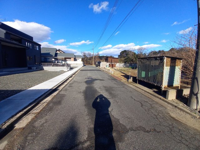 北茨城市平潟町　1期の前面道路含む現地写真|前面道路含む現地写真です