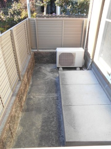 メルベーユ広のバルコニー