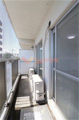 パラッツォ櫛原のバルコニー|開放的で明るい空間を演出してくれるバルコニーです