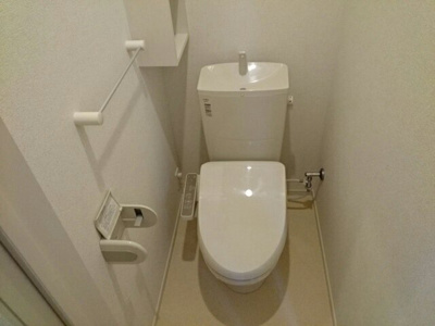 【トイレ】 | ベルファミーユ　Ⅱ | 清潔感のあるトイレです