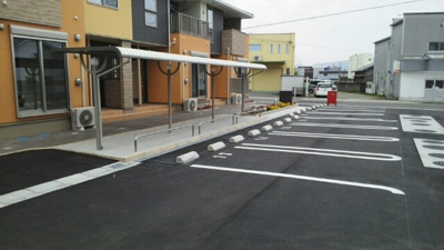 【駐車場】 | ベルファミーユ　Ⅱ | 駐車場です