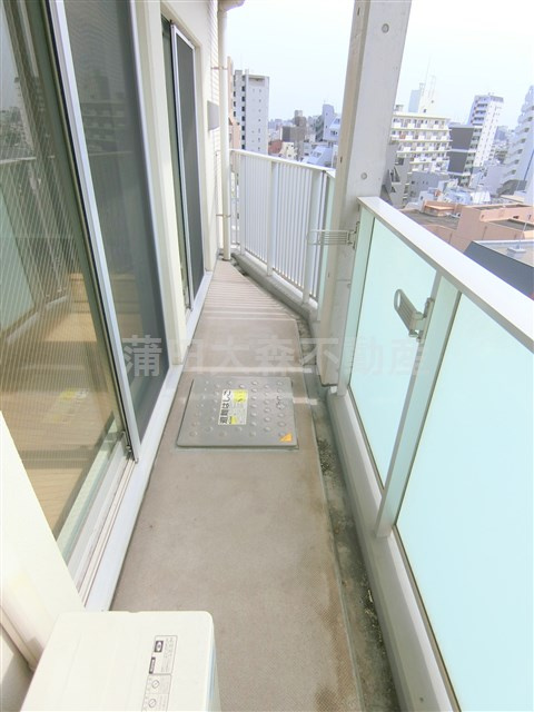 カスタリア大森Ⅱ@仲介手数料無料のバルコニー|バルコニー