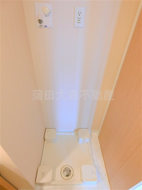 カスタリア大森Ⅱ@仲介手数料無料の設備|室内洗濯機置き場