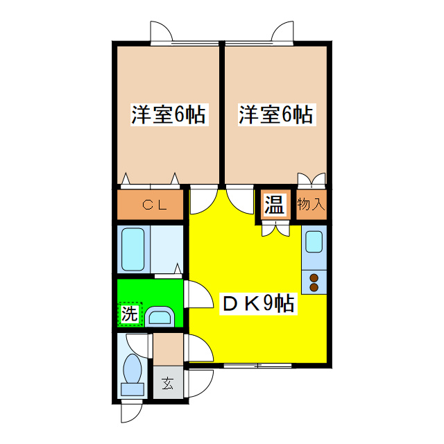 セレスト文苑の間取り