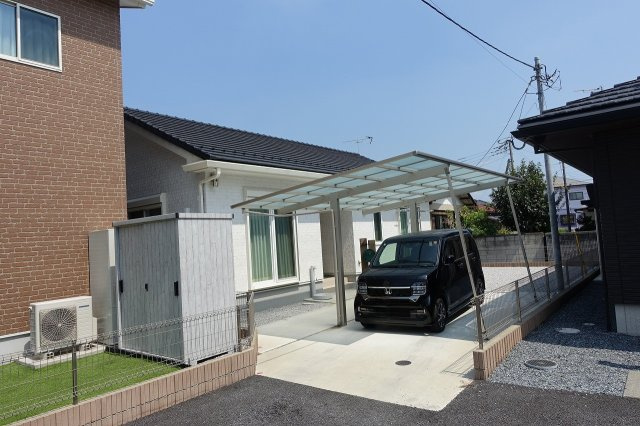 高崎市倉賀野町　【2023年築平屋】中古住宅の庭