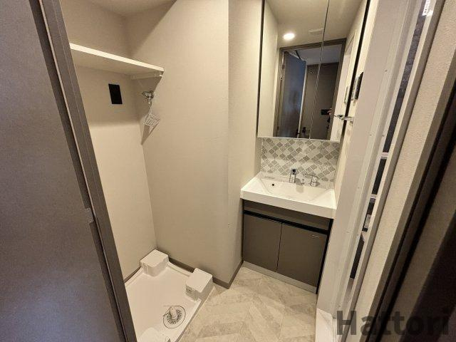 エスリードレジデンス梅田クラスシティの独立洗面台