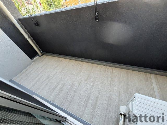 エスリードレジデンス梅田クラスシティのバルコニー