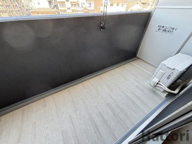 エスリードレジデンス梅田クラスシティのバルコニー