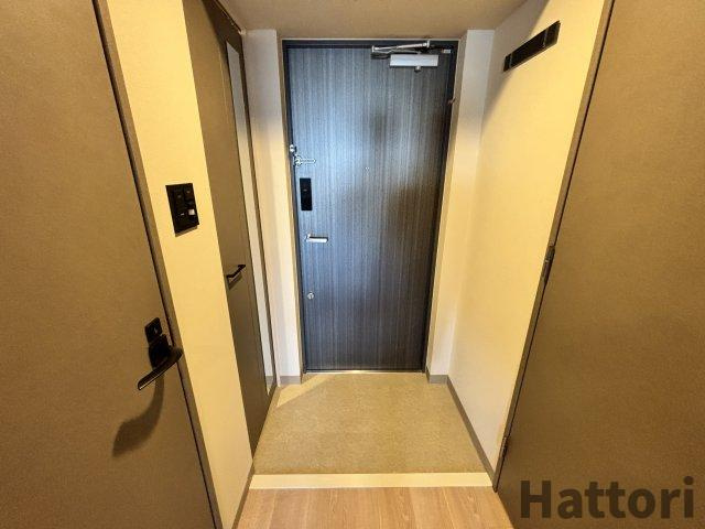 エスリードレジデンス梅田クラスシティの玄関