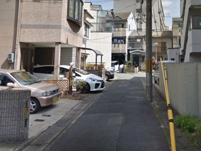 【前面道路含む現地写真】 | 山科区椥辻西潰　売地
