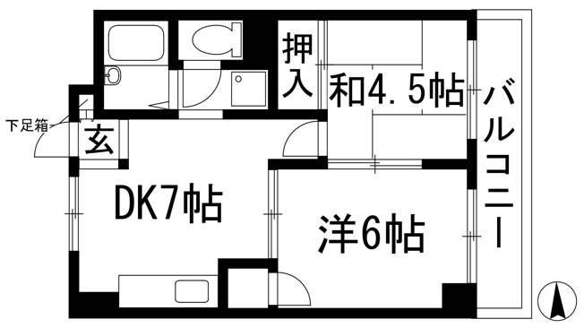 【間取り】 | 高木マンション