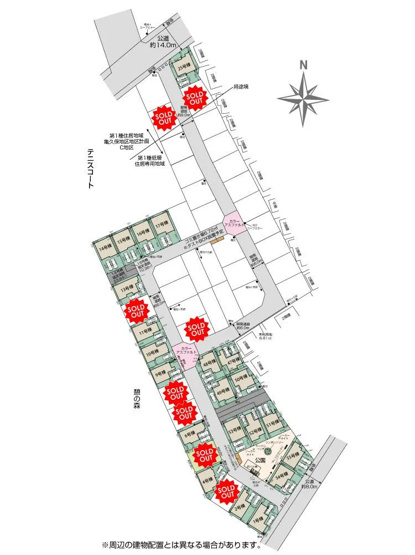 【47号棟　区画図】