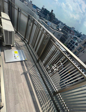 ザ・パークハビオSOHO祐天寺のバルコニー