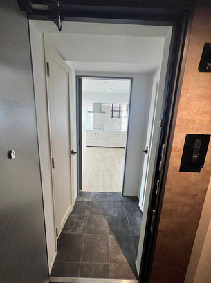 ザ・パークハビオSOHO祐天寺の玄関