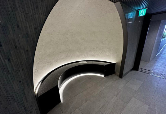 ザ・パークハビオSOHO祐天寺のロビー