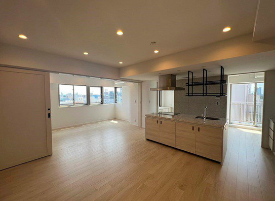 ザ・パークハビオSOHO祐天寺の居間・リビング