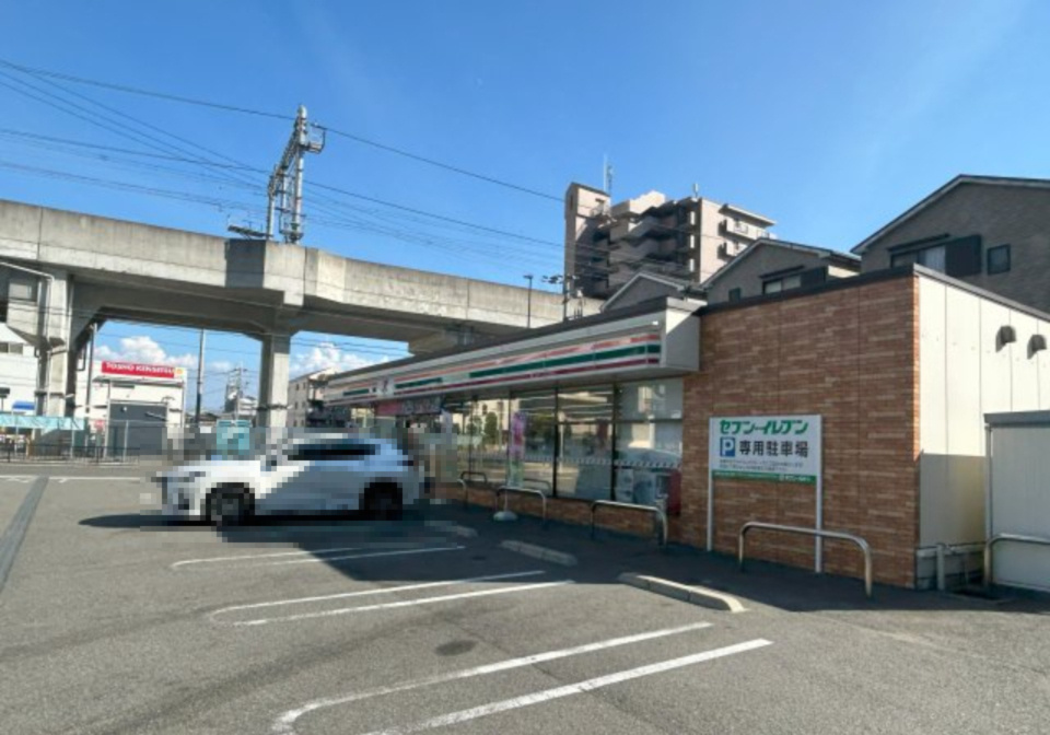 シャルマンフジソフィア泉大津駅前の周辺|セブンイレブン泉大津駅南店　徒歩1分