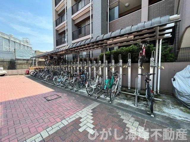 レクセルマンション茅ヶ崎の駐輪場|敷地内駐輪場