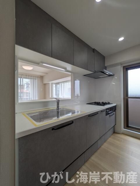 レクセルマンション茅ヶ崎のキッチン|新規リフォーム完了！　システムキッチン