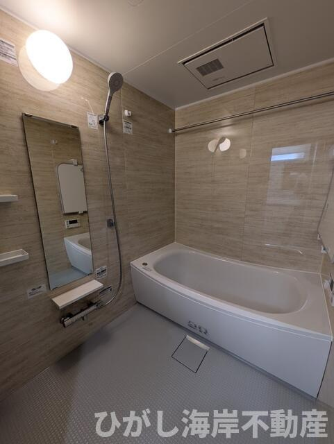 レクセルマンション茅ヶ崎の浴室|新規リフォーム完了！　浴室乾燥機付きユニットバス 