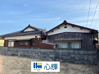 【外観】 | 宇部市大字東岐波537番地1，5　中古住宅／平屋