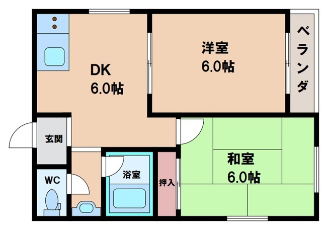 【間取り】 | NKハイツ