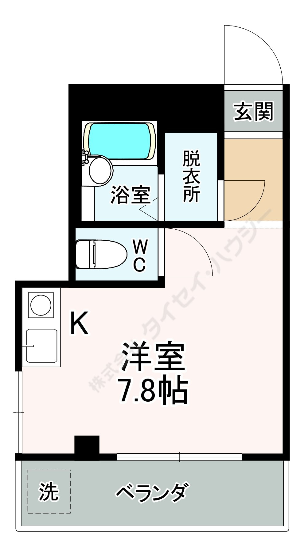 コーラルハイツふなばしの間取り