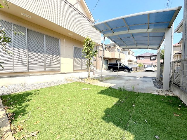 あきる野市牛沼　中古戸建　の庭